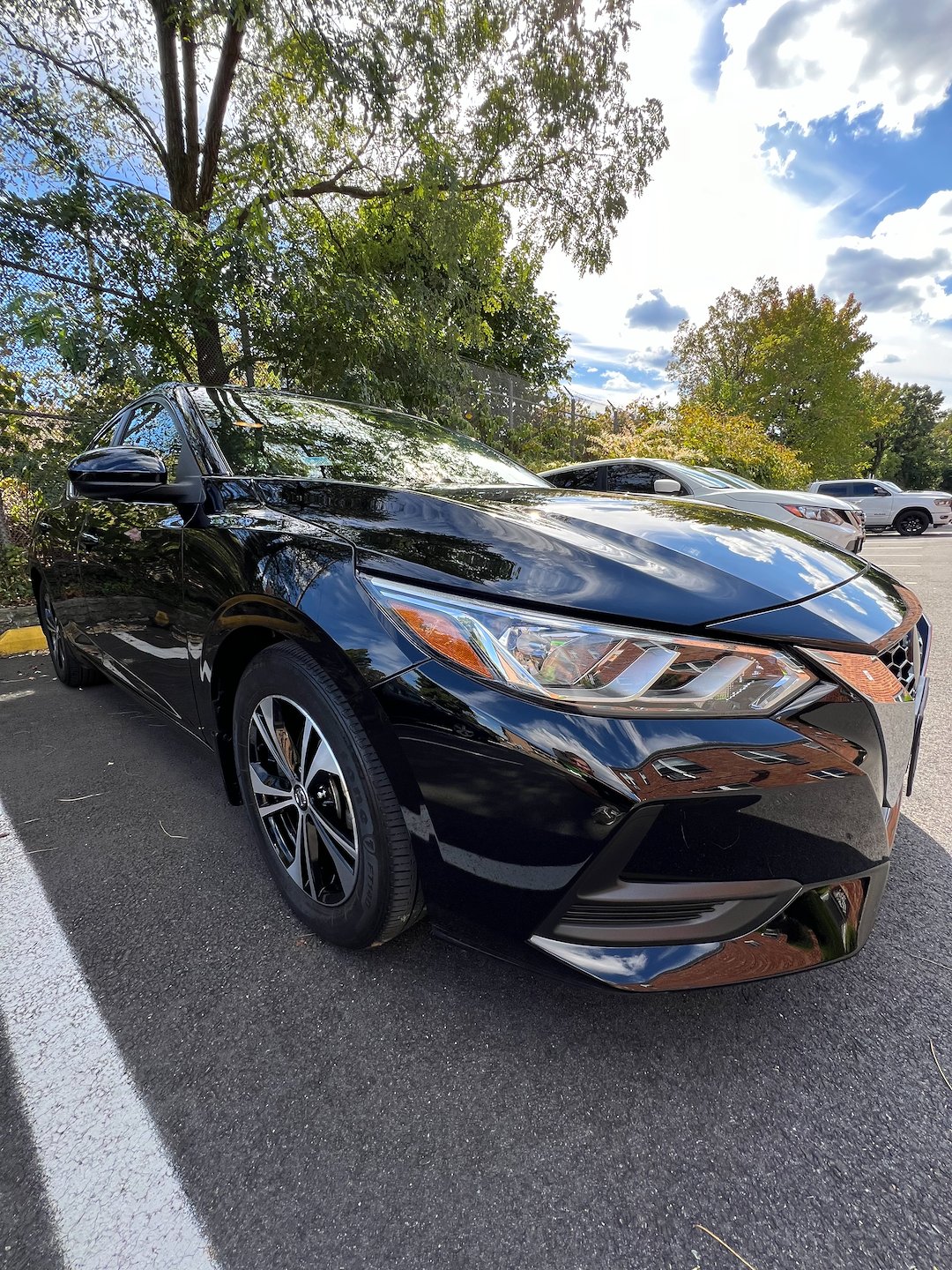 Complete detail for 2022 Nissan Sentra performed in Great Kills, Staten Island, New York 