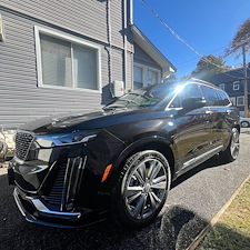 Drews-Auto-Detailing-Staten-Islands-leading-auto-detailing-company-recently-completed-an-exterior-detailing-job-in-Great-Kills-Staten-Island-transforming-a-2024-black-Cadillac-XT6 0